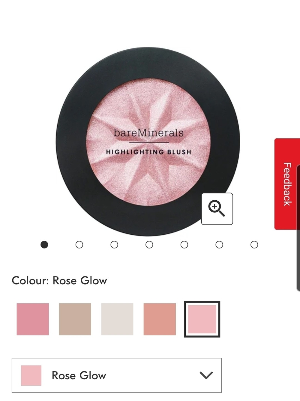 bareMinerals Rose Glow Highlighting Blush